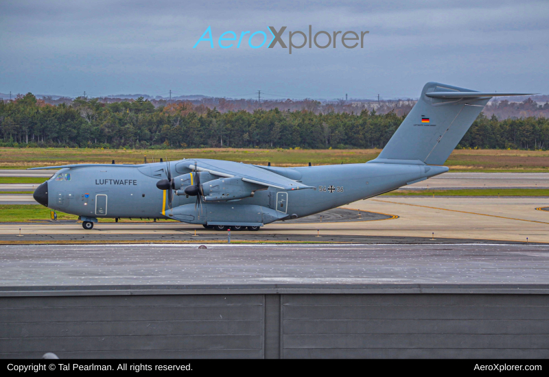 Photo of 54+36 - Luftwaffe Airbus A400M at IAD on AeroXplorer Aviation Database