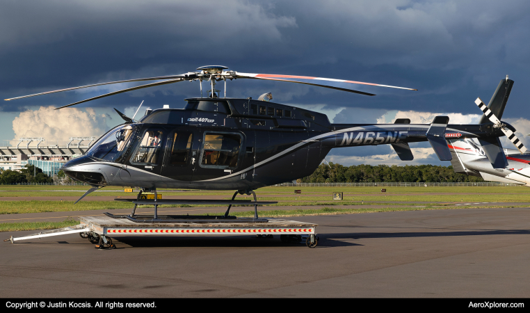 Photo of N465NE - PRIVATE Bell 407 at KTPA on AeroXplorer Aviation Database