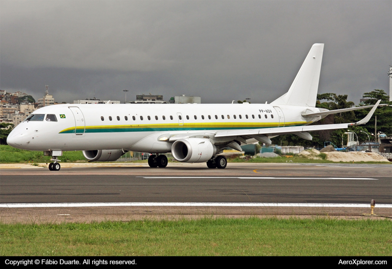 Photo of PR-ADV - PRIVATE  Embraer 190-100IGW at SDU on AeroXplorer Aviation Database