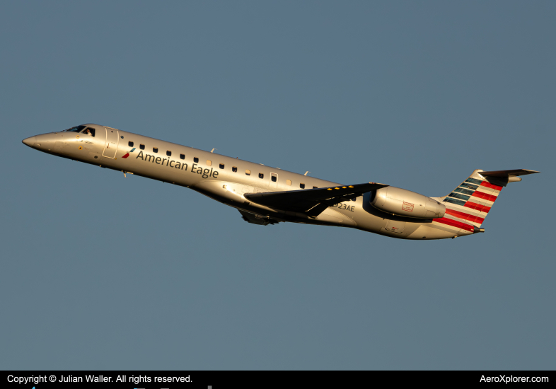 Photo of N923AE - American Eagle Embraer ERJ145 at CLT on AeroXplorer Aviation Database