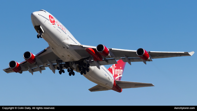 Photo of N744VG - Virgin Atlantic Boeing 747-400 at FLL on AeroXplorer Aviation Database