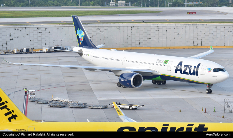 Photo of PR-ANZ - AZUL Airlines  Airbus A330-900 at FLL on AeroXplorer Aviation Database