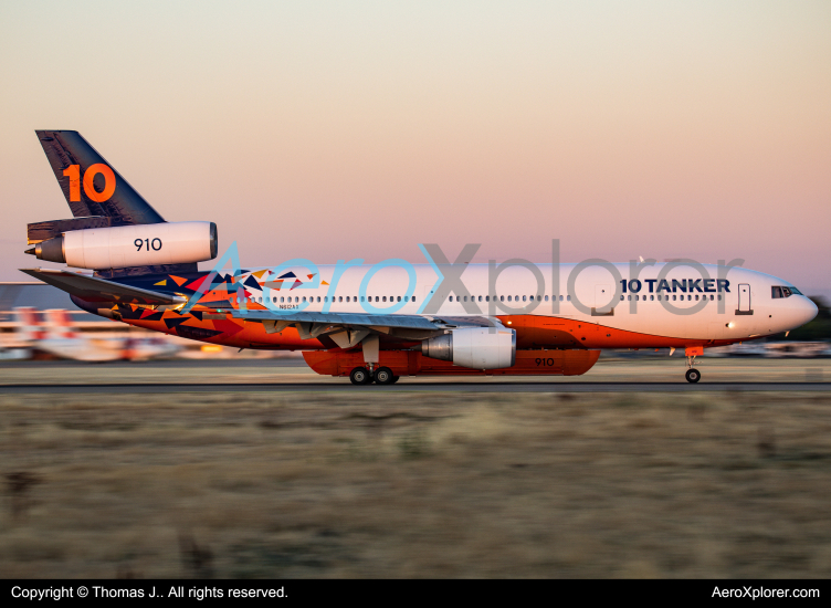 Photo of N612AX - 10 tanker air carrier   McDonnell Douglas DC-10 at MCC on AeroXplorer Aviation Database