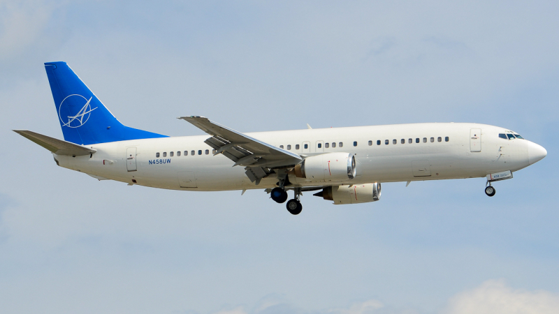 Photo of n458UW - Swift Air Boeing 737-400 at YYZ on AeroXplorer Aviation Database