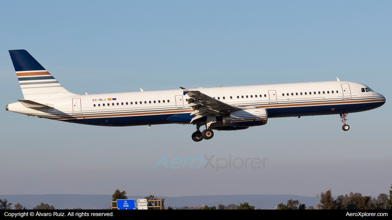 Photo of EC-NLJ - Privilege Style Airbus A321-200 at SVQ on AeroXplorer Aviation Database