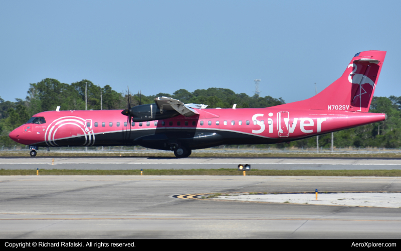 Photo of N702SV - Silver Airways AT76 at MCO on AeroXplorer Aviation Database