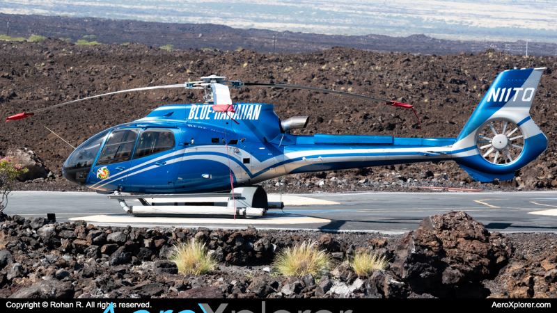 Photo of N11TQ - Blue Hawaiian Helicopters Airbus Helicopters H130 at KOA on AeroXplorer Aviation Database