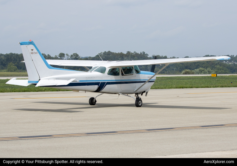 Photo of N6174R  - PRIVATE Cessna 172RG at LBE on AeroXplorer Aviation Database