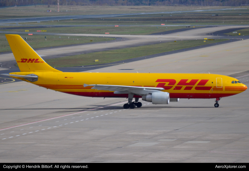 Photo of D-AEAI - DHL Airbus A300-600F at CGN on AeroXplorer Aviation Database