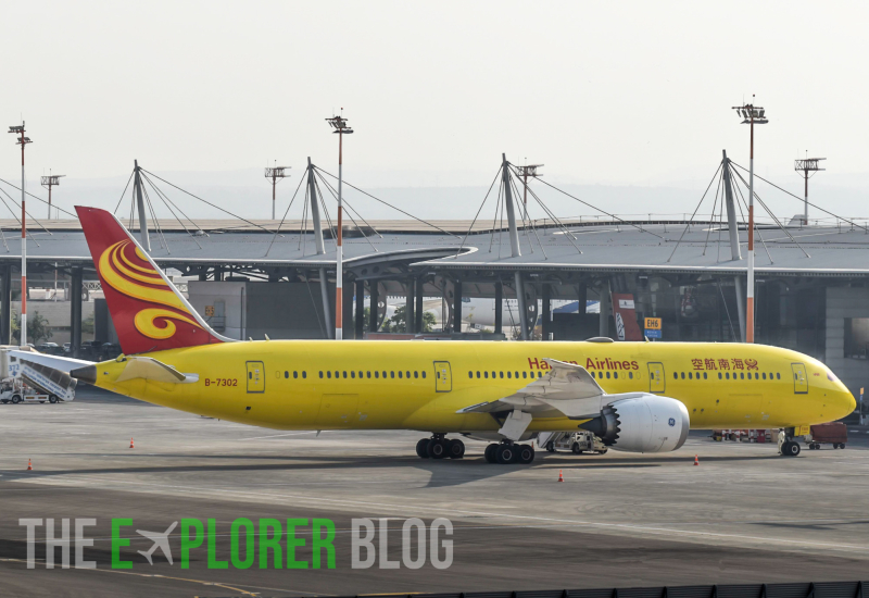 Photo of B-7302 - Hainan Airlines Boeing 787-9 at TLV on AeroXplorer Aviation Database