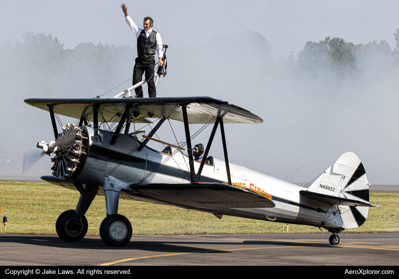 Photo of N68853 - PRIVATE Boeing PT-17 Stearman at CJR on AeroXplorer Aviation Database