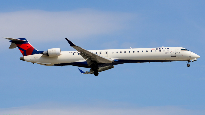 Photo of n904XJ - Delta Air Lines Mitsubishi CRJ-900LR at YYZ on AeroXplorer Aviation Database