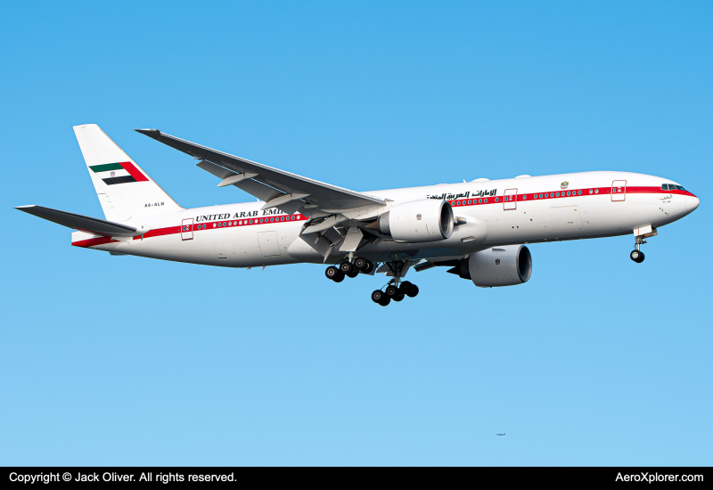 Photo of A6-ALN - UAE Government Boeing 777-200ER at JFK on AeroXplorer Aviation Database