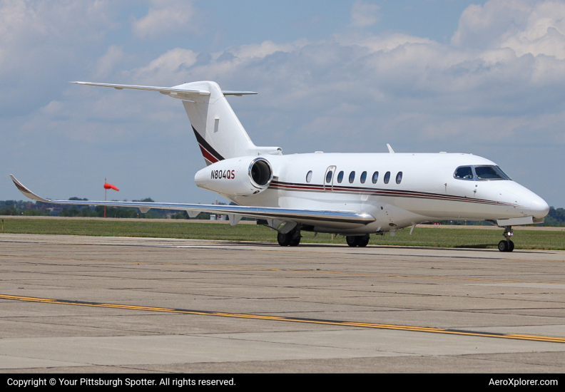 Photo of N804QS - NetJets Cessna 560 Citation Encore at AGC on AeroXplorer Aviation Database