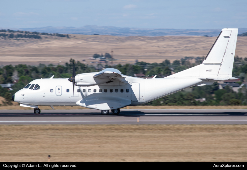Photo of 98-6027 - USAF - United States Air Force CASA CN-235 at BIL on AeroXplorer Aviation Database