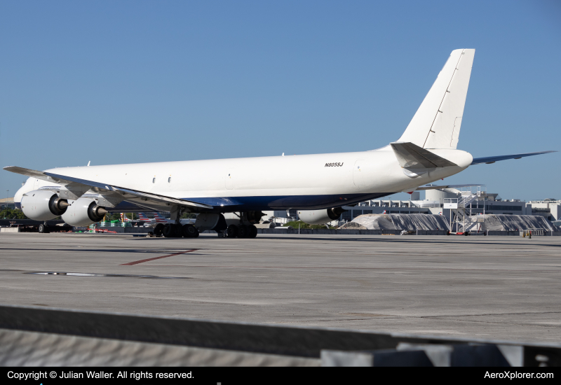Photo of N805SJ - Skybus Jet Cargo Douglas DC-8 at MIA on AeroXplorer Aviation Database