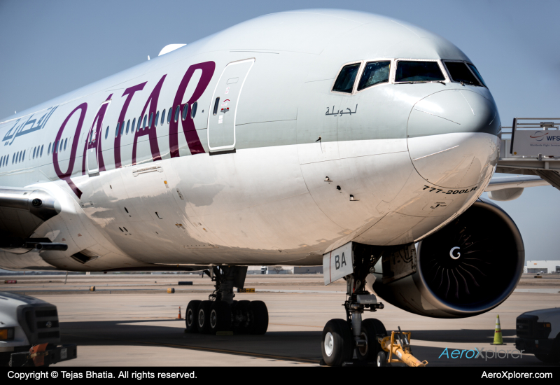 Photo of A7-BBA - Qatar Airways Boeing 777-200LR at DFW on AeroXplorer Aviation Database