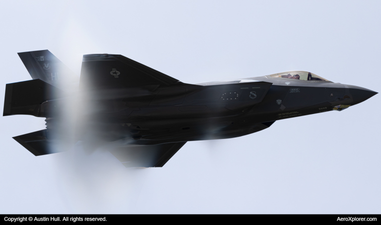 Photo of 20-5609 - USAF - United States Air Force Lockheed Martin F-35 Lightning at LBE on AeroXplorer Aviation Database