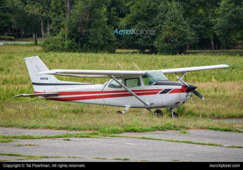 Photo of N9874E - PRIVATE Cessna 172 at W00 on AeroXplorer Aviation Database