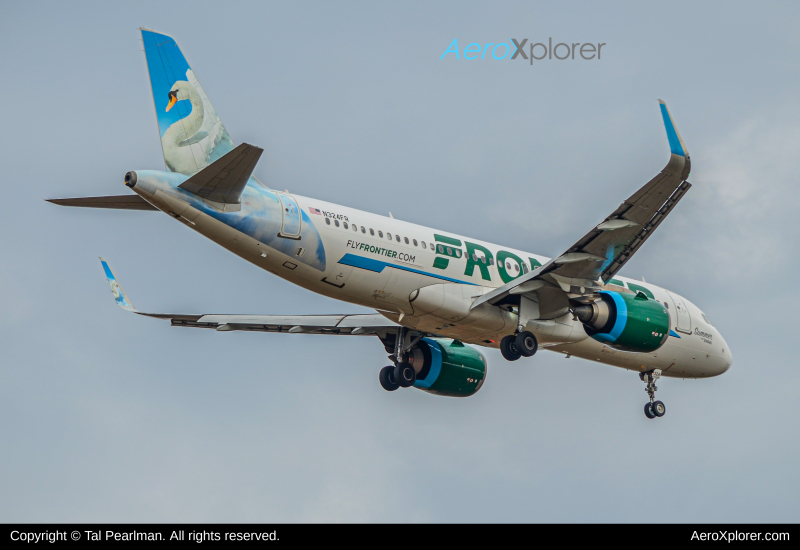 Photo of N324FR - Frontier Airlines Airbus A320NEO at BWI on AeroXplorer Aviation Database