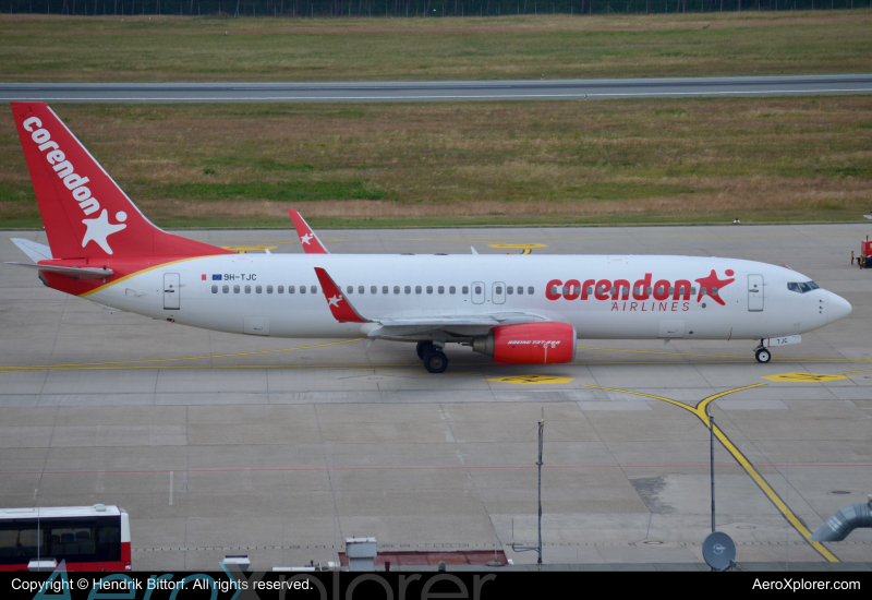 Photo of 9H-TJC - Corendon Airlines  Boeing 737-800 at NUE on AeroXplorer Aviation Database