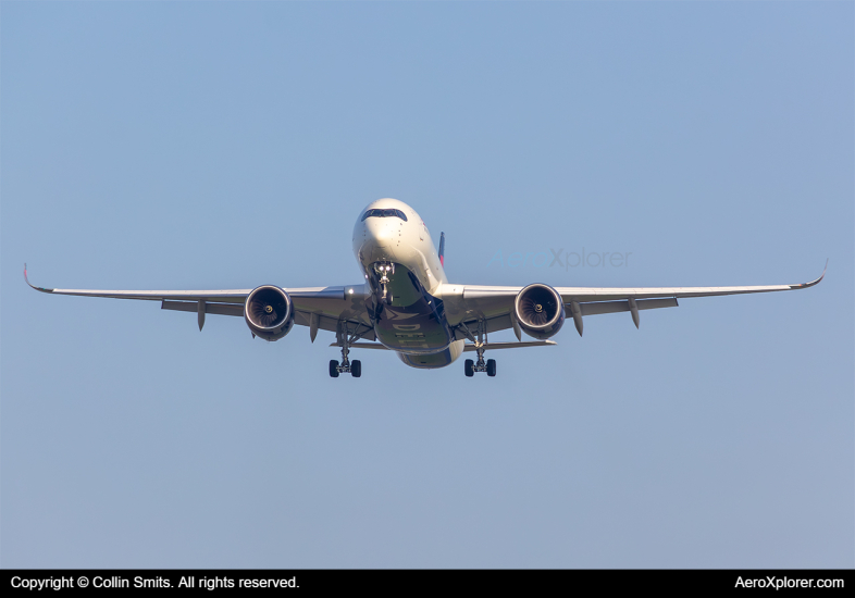 Photo of N524DN - Delta Airlines Airbus A350-900 at AMS on AeroXplorer Aviation Database