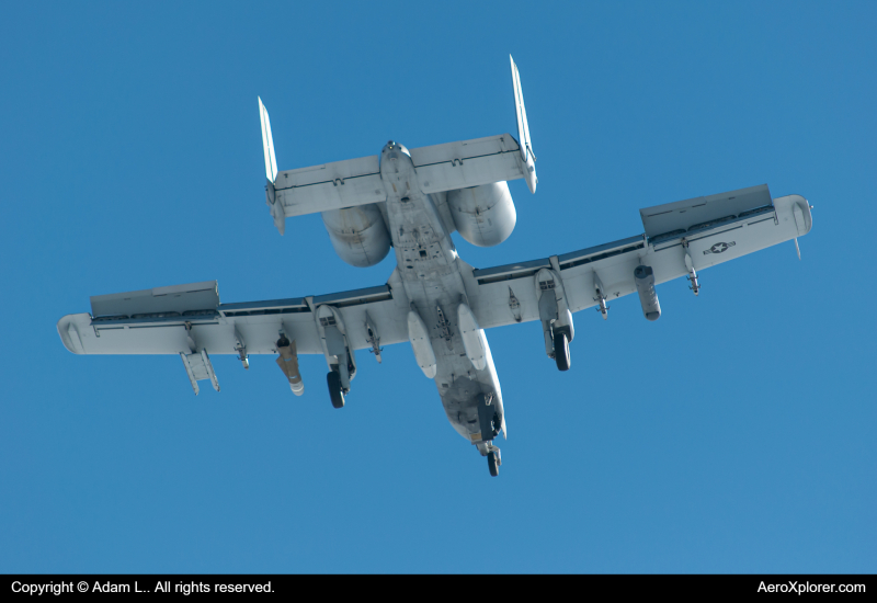 Photo of 78-0643 - USAF - United States Air Force Fairchild A-10 Thunderbolt at BZN on AeroXplorer Aviation Database