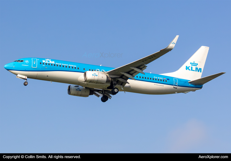 Photo of PH-BXE - KLM Boeing 737-800 at AMS on AeroXplorer Aviation Database