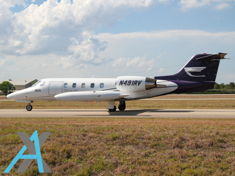 Photo of N491RV - Reva Air Learjet 35A at FXE on AeroXplorer Aviation Database