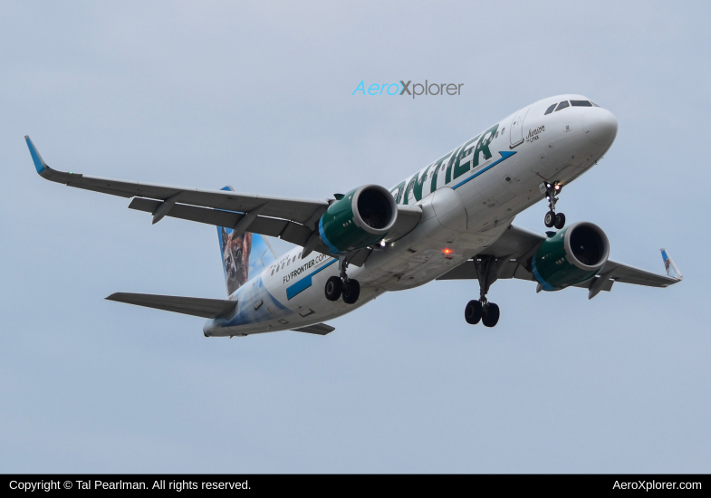 Photo of N330FR - Frontier Airlines Airbus A320NEO at BWI on AeroXplorer Aviation Database