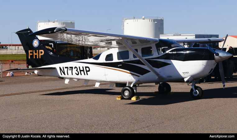 Photo of N773HP - Florida Highway Patrol Cessna 206 at MCF on AeroXplorer Aviation Database