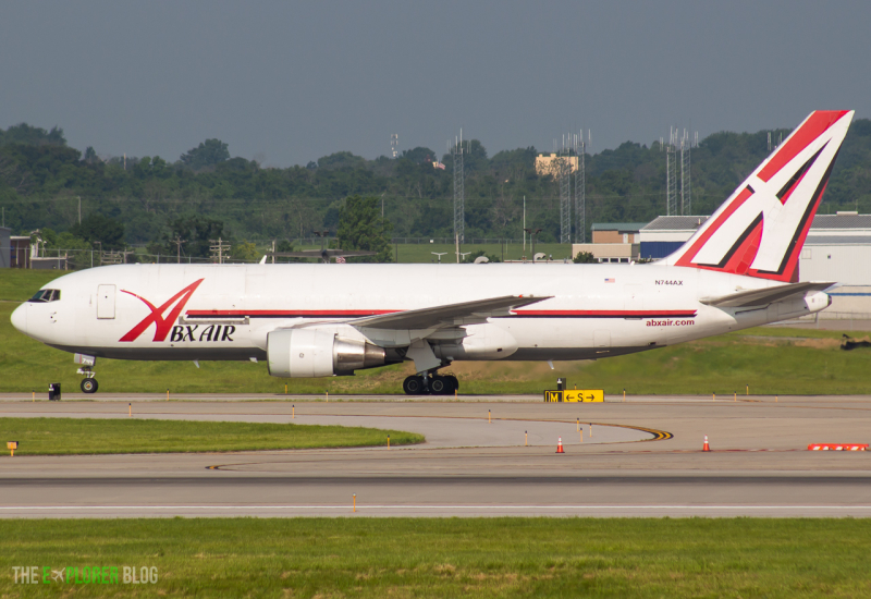 Photo of N744AX - ABX Air Boeing 767-200F at CVG on AeroXplorer Aviation Database
