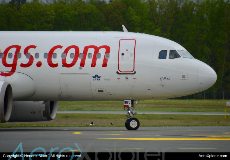 Photo of TC-NBC - Pegasus Air Airbus A320NEO at NUE on AeroXplorer Aviation Database