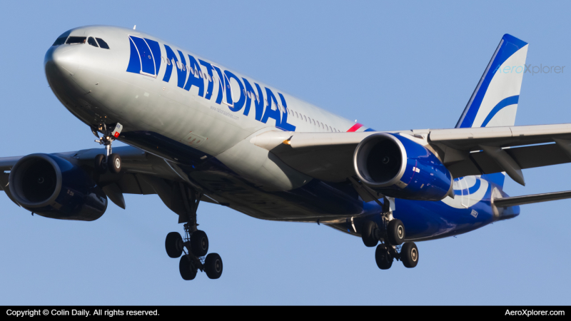 Photo of N819CA - National Airlines Airbus A330-200 at MCO on AeroXplorer Aviation Database