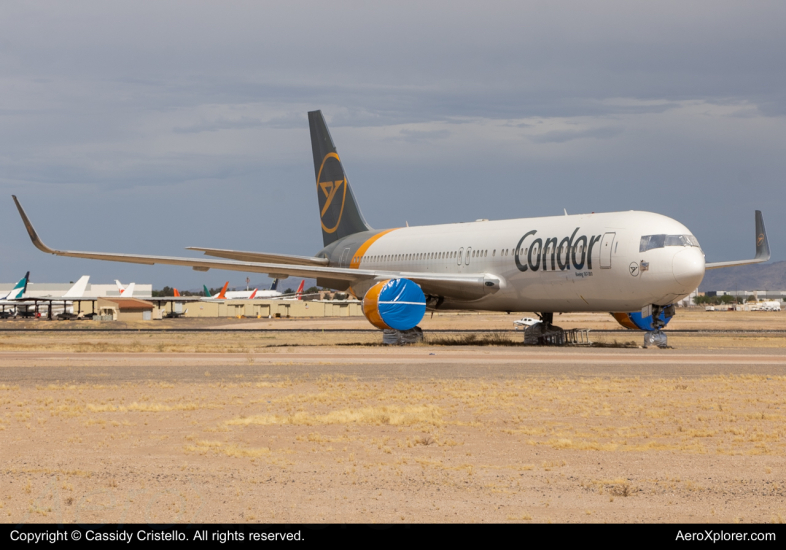 Photo of N348AE - Condor Boeing 767-300ER at GYR on AeroXplorer Aviation Database