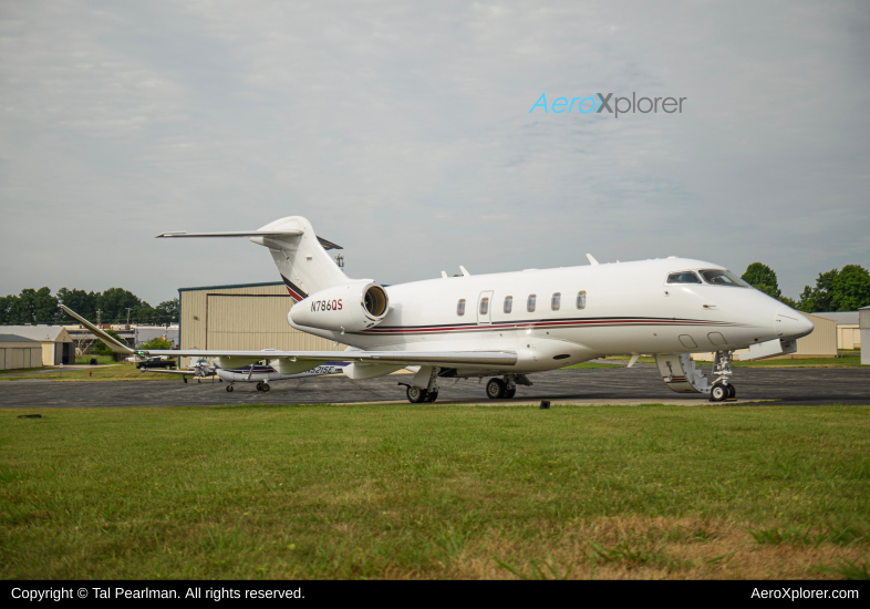 Photo of N786QS - NetJets Bombardier Challenger 350  at GAI on AeroXplorer Aviation Database