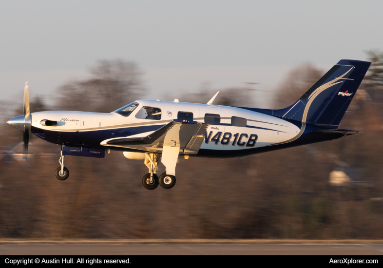 Photo of N481CB - PRIVATE Piper PA-46 Meridian at AGC on AeroXplorer Aviation Database