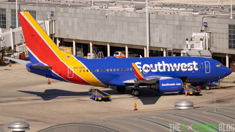 Photo of N473WN - Southwest Airlines Boeing 737-700 at SAT on AeroXplorer Aviation Database