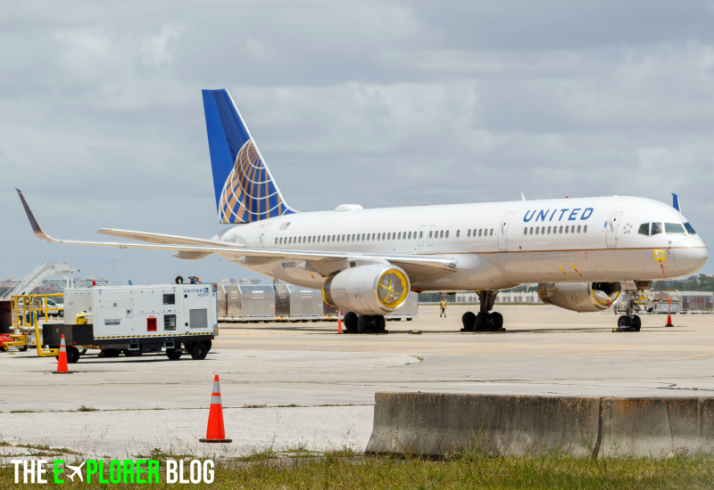 Photo of N1407 - United Airlines Boeing 757-200 at MCO on AeroXplorer Aviation Database