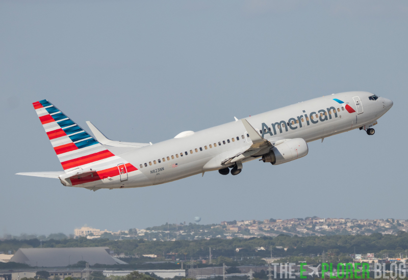 Photo of N823NN - American Airlines Boeing 737-800 at SAT on AeroXplorer Aviation Database