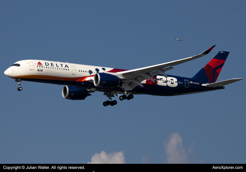 Photo of N522DZ - Delta Airlines Airbus A350-900 at ATL on AeroXplorer Aviation Database