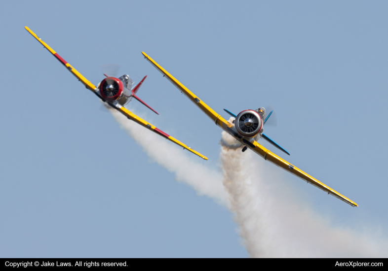 Photo of N211A - PRIVATE North American T-6 Texan at CJR on AeroXplorer Aviation Database