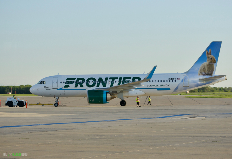 airbus a320 seating frontier