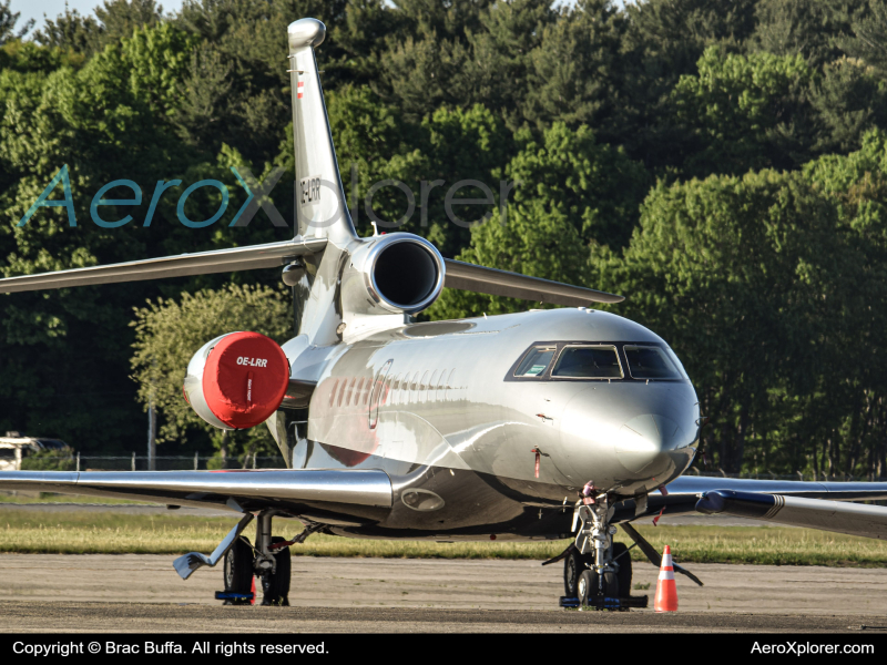 Photo of OE-LRR - PRIVATE Dassault Falcon 7X at BED on AeroXplorer Aviation Database