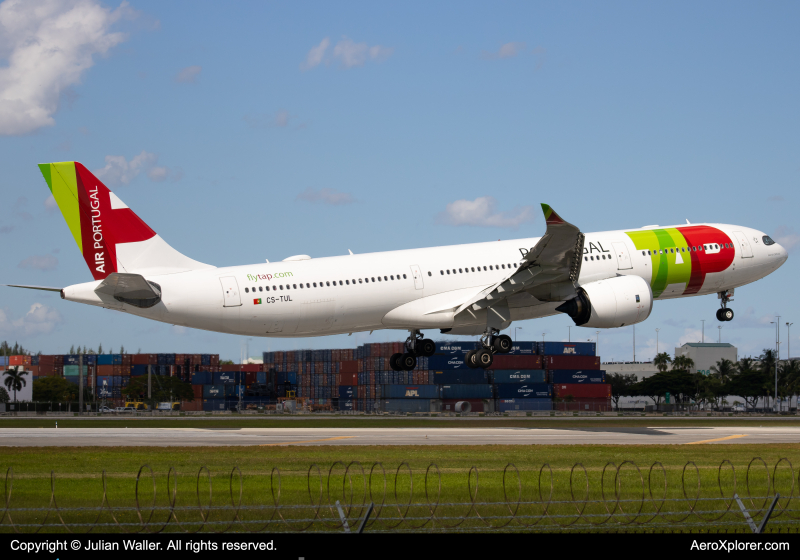 Photo of CS-TUL - TAP Air Portugal Airbus A330-900 at MIA on AeroXplorer Aviation Database
