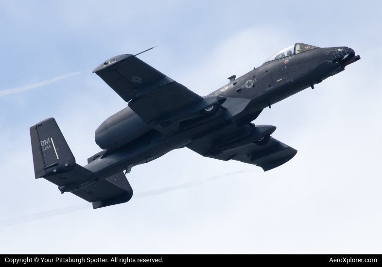 Photo of 80-0244  - USAF - United States Air Force Fairchild A-10 Thunderbolt at BKL on AeroXplorer Aviation Database