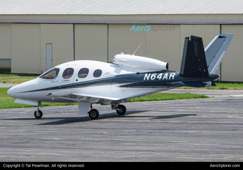 Photo of N64AR - PRIVATE Cirrus G2 VisionJet at GAI on AeroXplorer Aviation Database