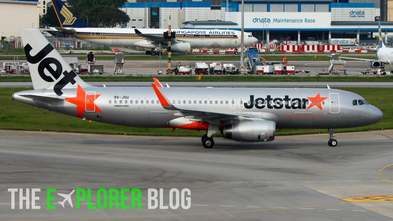 Photo of 9V-JSU - JetStar Asia Airbus A320 at SIN on AeroXplorer Aviation Database