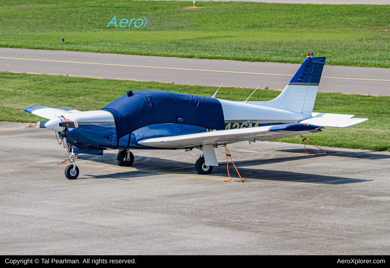 Photo of N2436M - PRIVATE Piper PA-28 at CGS on AeroXplorer Aviation Database