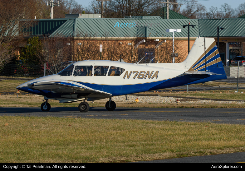 Photo of N76NA - PRIVATE Piper 23 Apache at ANP on AeroXplorer Aviation Database